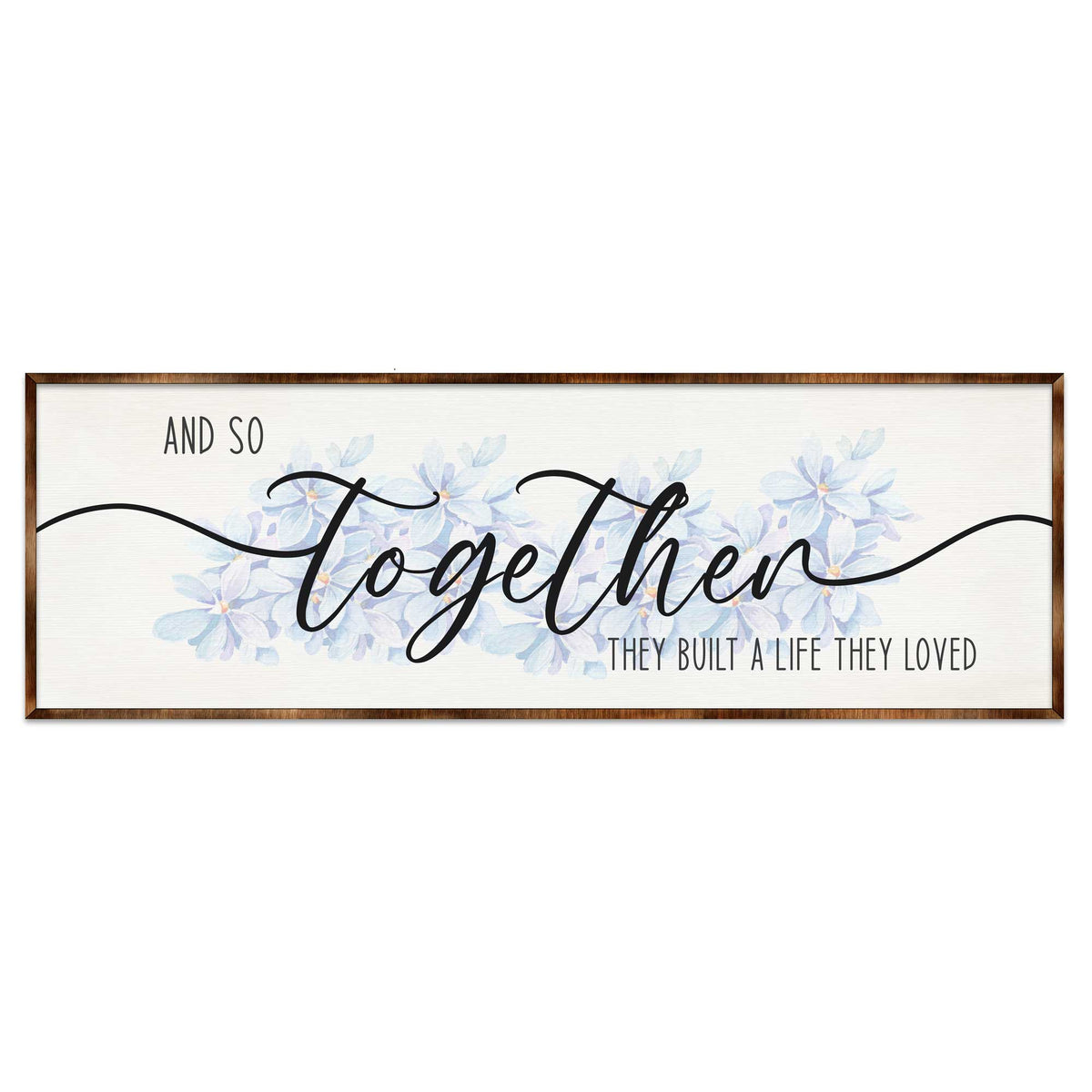 Build a Life You Love - Wooden Living Room Decor - Contemporary Decor - Bedroom Wall Art - Master Bedroom Sign - 310318