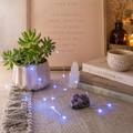 20 LED Mini String Light - Batteries Included 4 Light Functions
