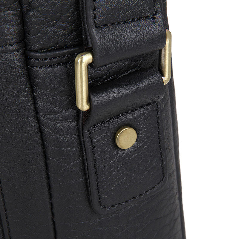 New Fashion Messenger Bags Casual Leather Bags For Men Leather Messenger Corssbody Side Shoulder Bag 1011