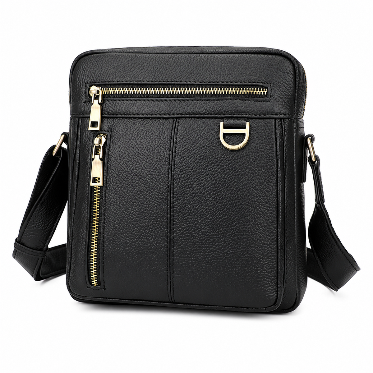 New Fashion Messenger Bags Casual Leather Bags For Men Leather Messenger Corssbody Side Shoulder Bag 1011