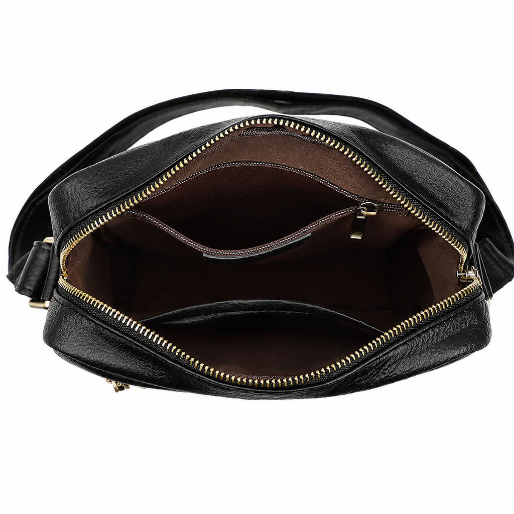 New Fashion Messenger Bags Casual Leather Bags For Men Leather Messenger Corssbody Side Shoulder Bag 1011