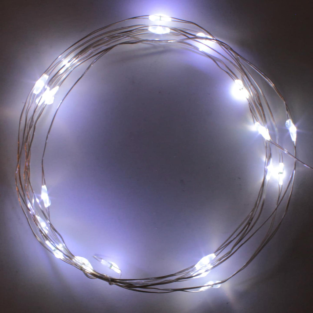 100 LED String Light Copper Wire - White