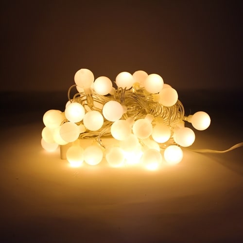 50 LED String Light Bulb w/ connector - Warm White