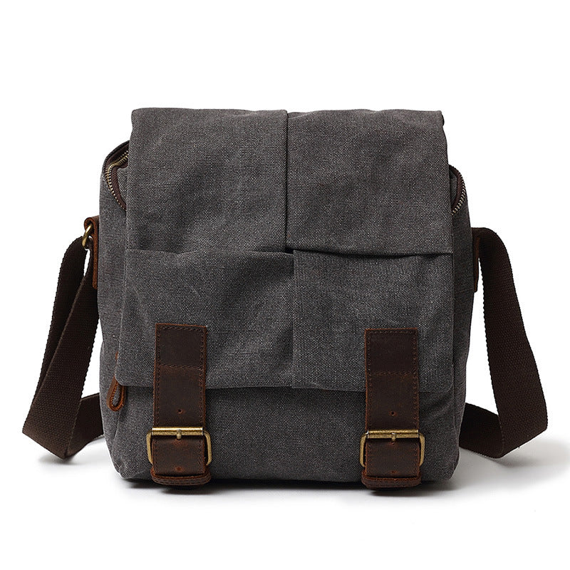 Photographic Hunter Camera Bag Canvas DSLR Camera Bag Vintage Crossbody Messenger Bag 9002