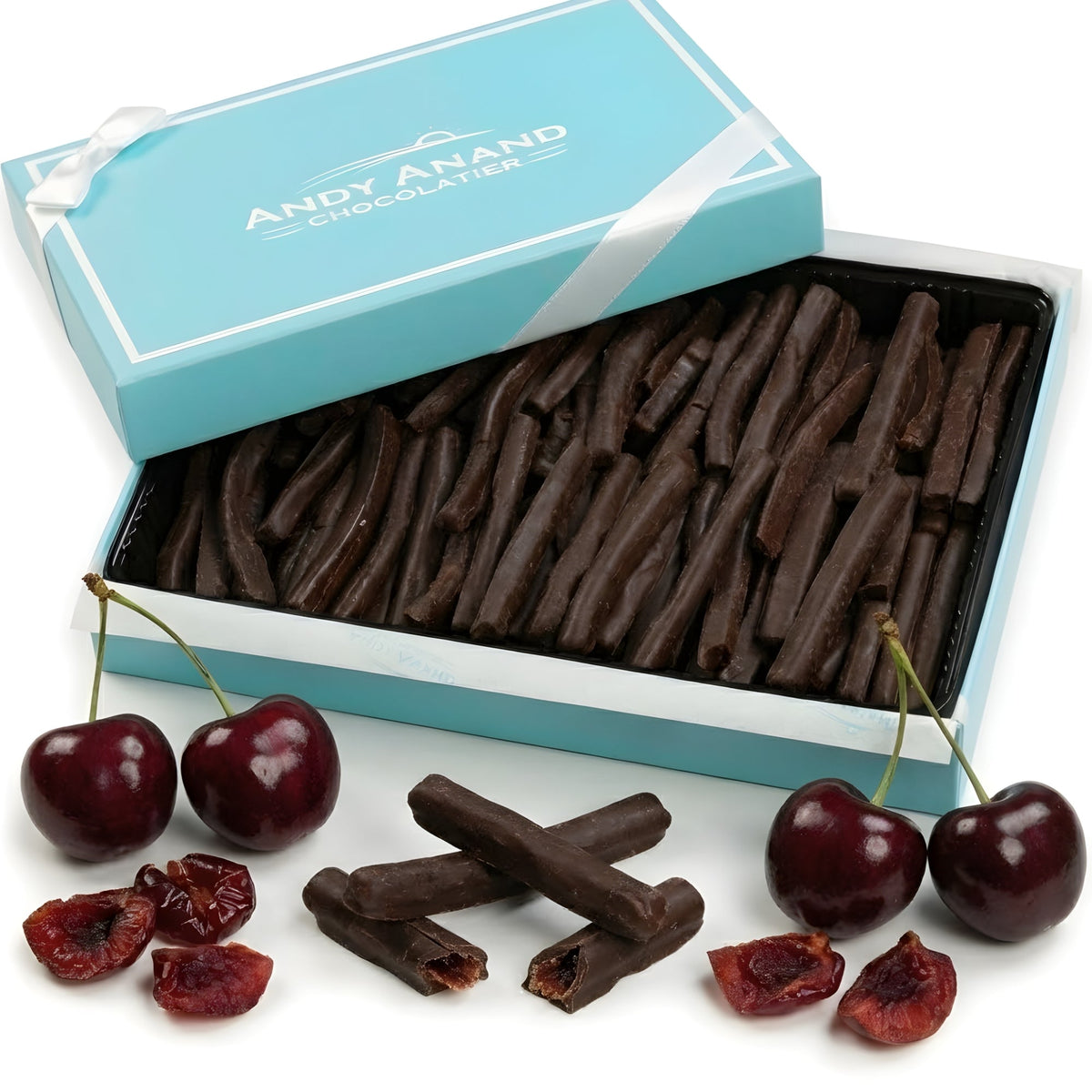 Dark Chocolate Cherry Peel Gift Box, 12 oz