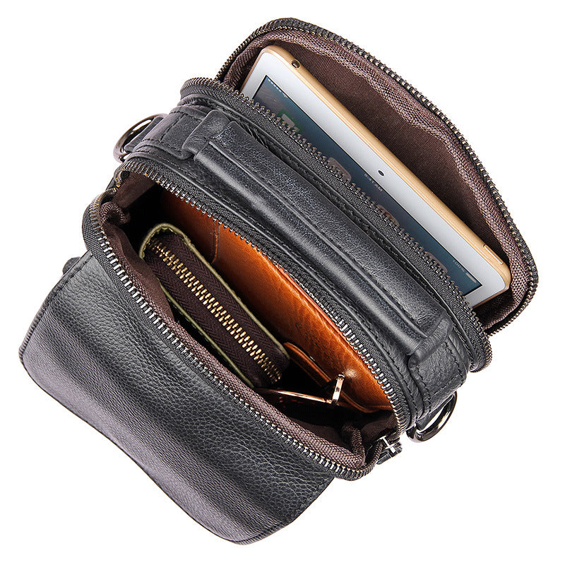 Business Bags For Men Leather Bags For Men Leather Messenger Shoulder Bag 1032
