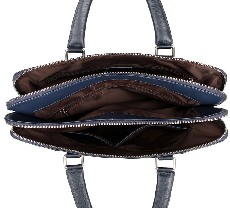 Mens Leather Laptop Messenger Bag Men Leather Bags Side Bags For Mens 7325