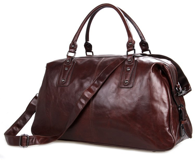 Designer Handbags Mens Leather Travel Bag Business Travel Duffle Luggage Bag