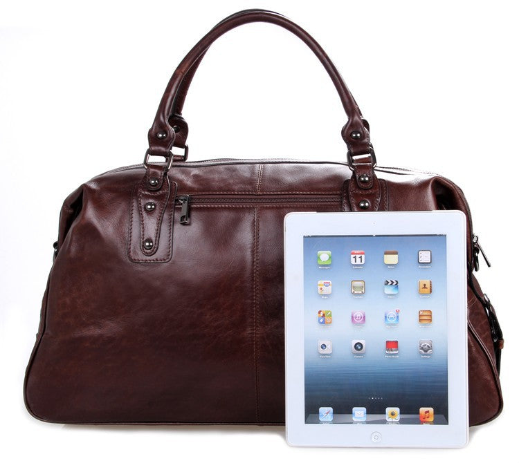 Designer Handbags Mens Leather Travel Bag Business Travel Duffle Luggage Bag