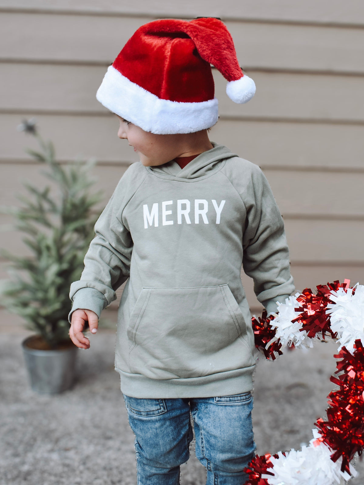 Merry Christmas Graphic Hoodie or Crewneck Sweatshirt