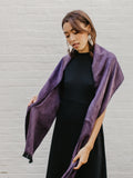 Brushed Alpaca Solid Scarf