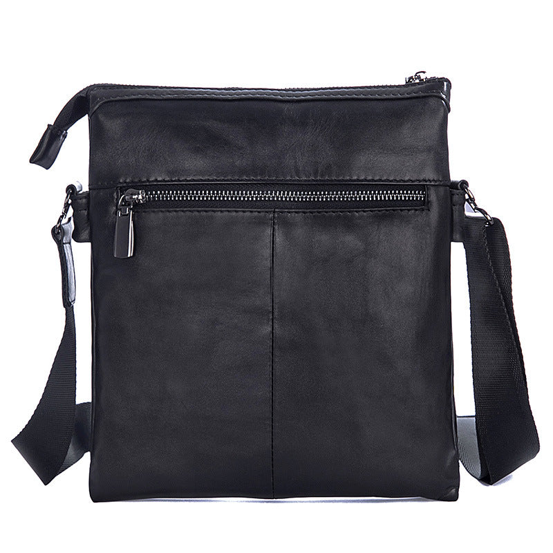 New Fashion Messenger Bags Casual Leather Bags For Men Leather Messenger Corssbody Side Shoulder Bag 1023A