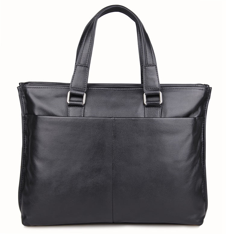Mens Leather Laptop Messenger Bag Men Crossbody Leather Side Bags Briefcase For Mens 7328