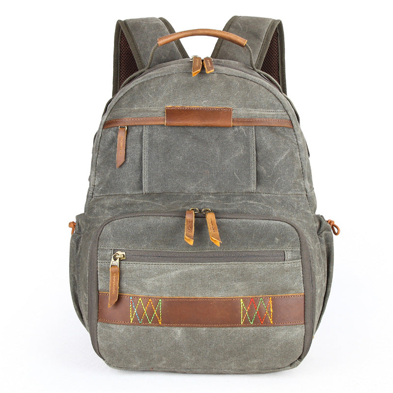Flash Sale Waterproof DSLR Camera Backpack Canvas Travel Backpack Camera Backpack