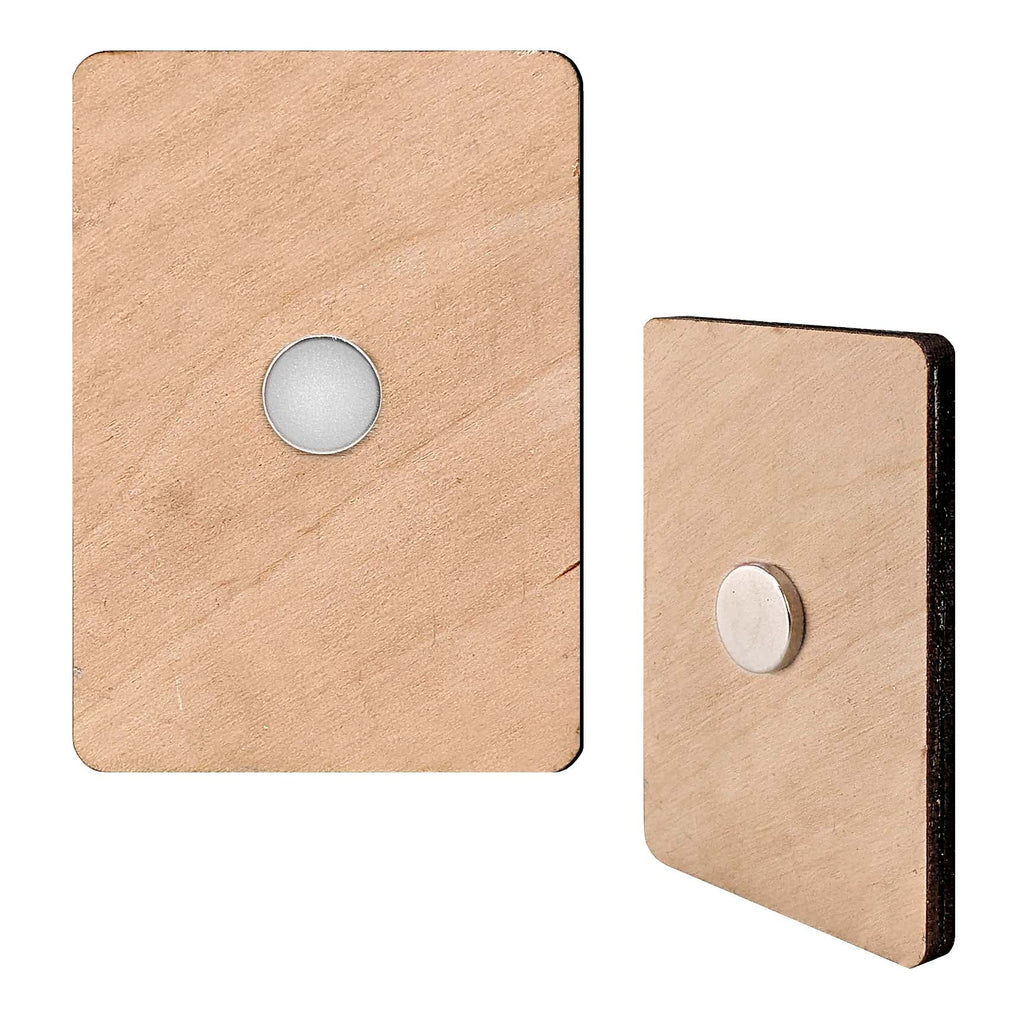 Coastal Charmers Surfboards Decorative Eco Wood Magnets Set of 6 by G. Debrekht - Coastal Decor - 8090070G-S6