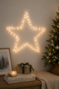 Lighted Star Frame - Battery Operated