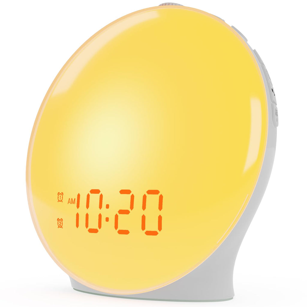 Sunrise Glow Wake-Up Light Alarm Clock