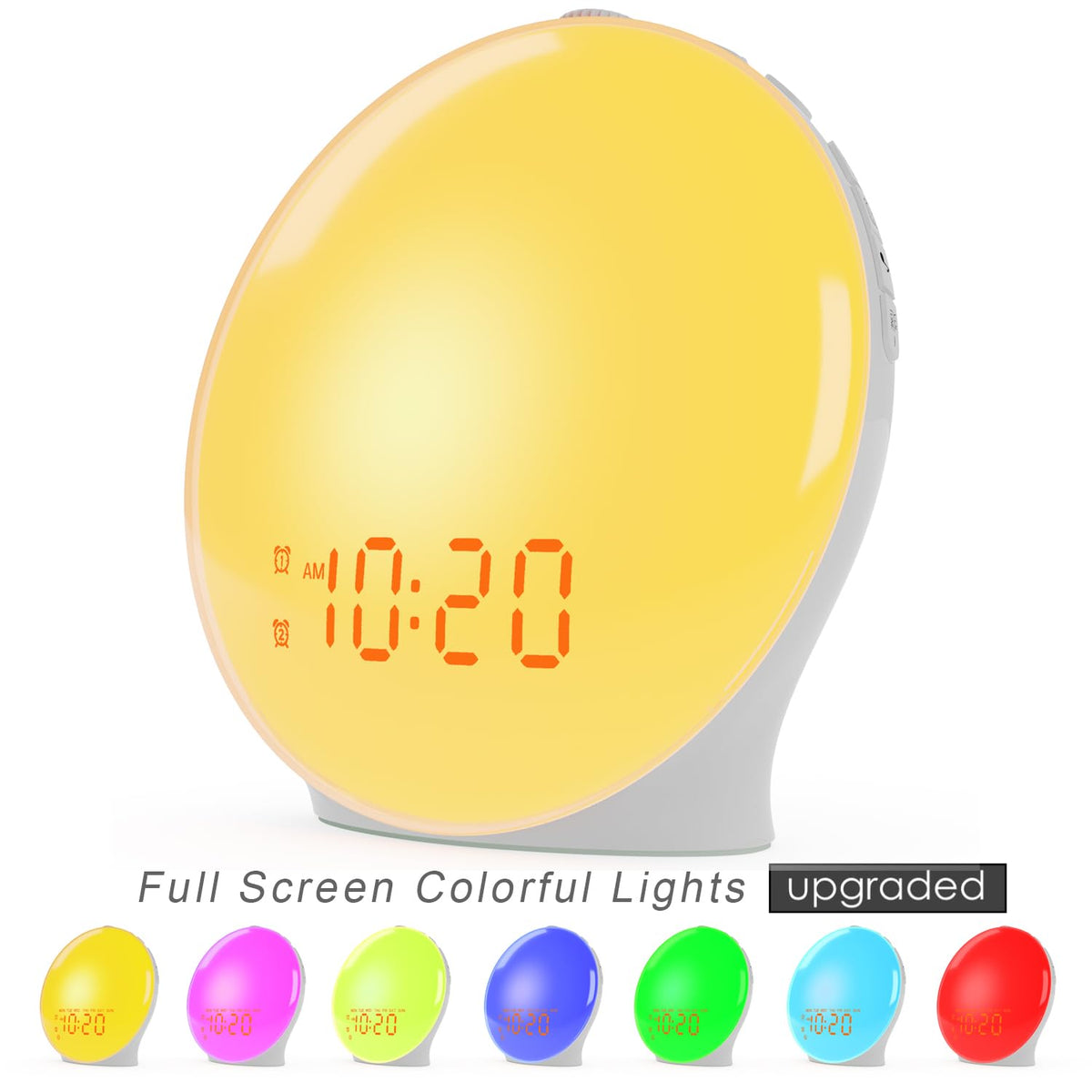 Sunrise Glow Wake-Up Light Alarm Clock