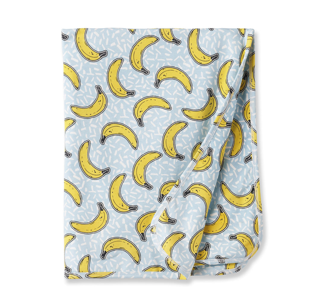 Banana Split Bamboo Stroller Blanket for Babies