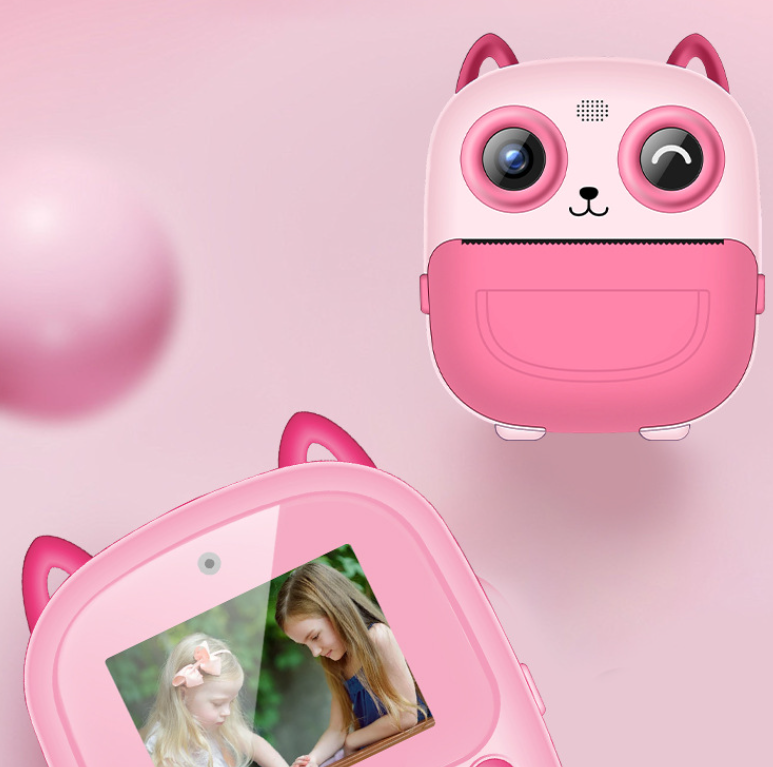 Kids Instant Print Camera with Photo Paper and 8GB Card