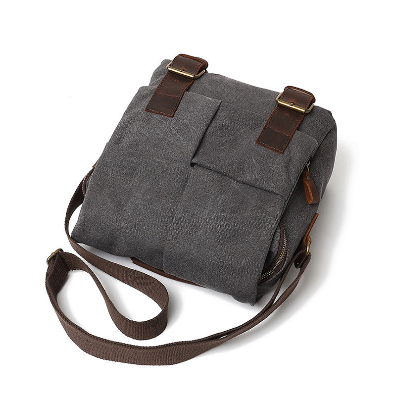 Photographic Hunter Camera Bag Canvas DSLR Camera Bag Vintage Crossbody Messenger Bag 9002