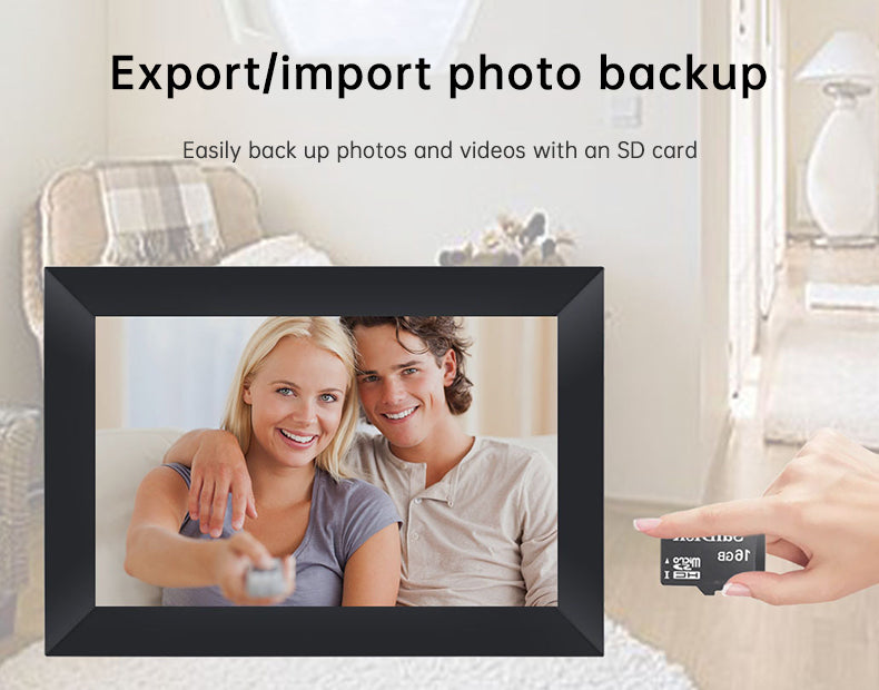 WiFi Digital Photo Frame, 16GB Cloud Album