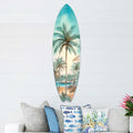 Tropical Surfboard Coastal Wall Art by G. DeBrekht - Coastal Holiday Décor - 8490111HS