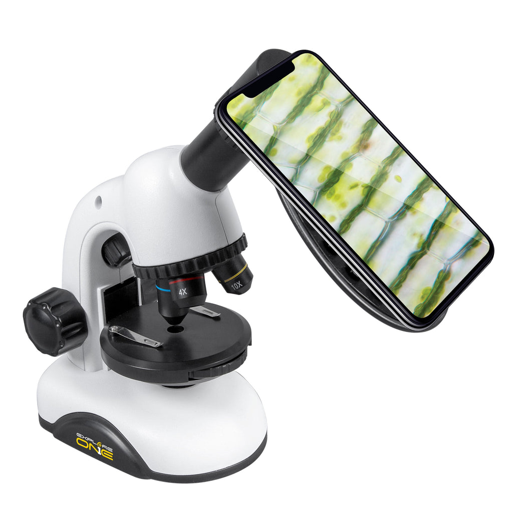 40x-640x Zoom Microscope Kit with Smartphone Adapter