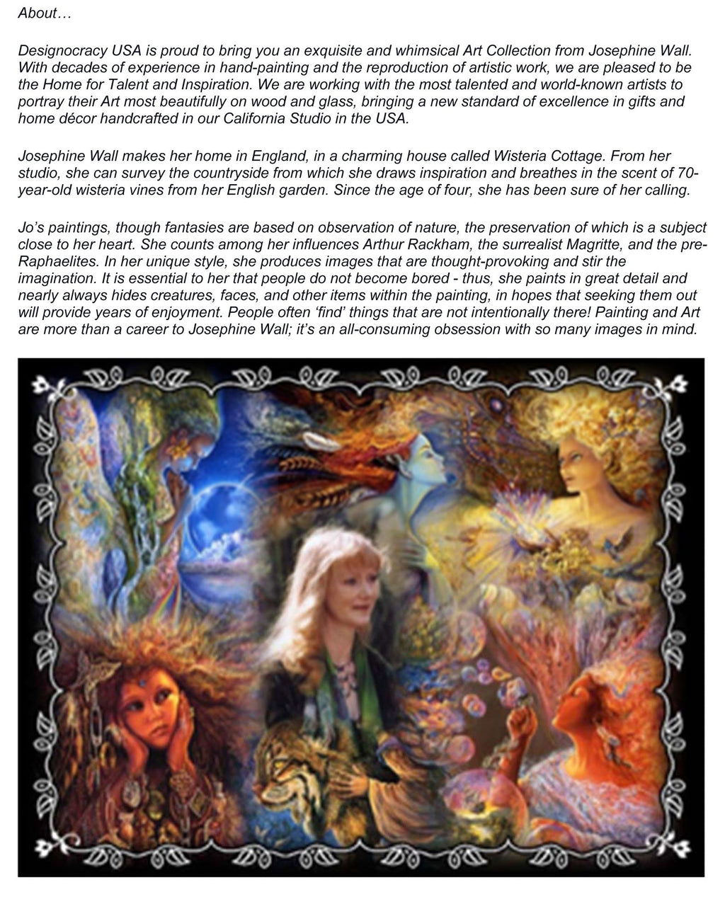 Fairy Holiday Outdoor Yard Sign Josephine Wall - Designocracy - 845619F-JW