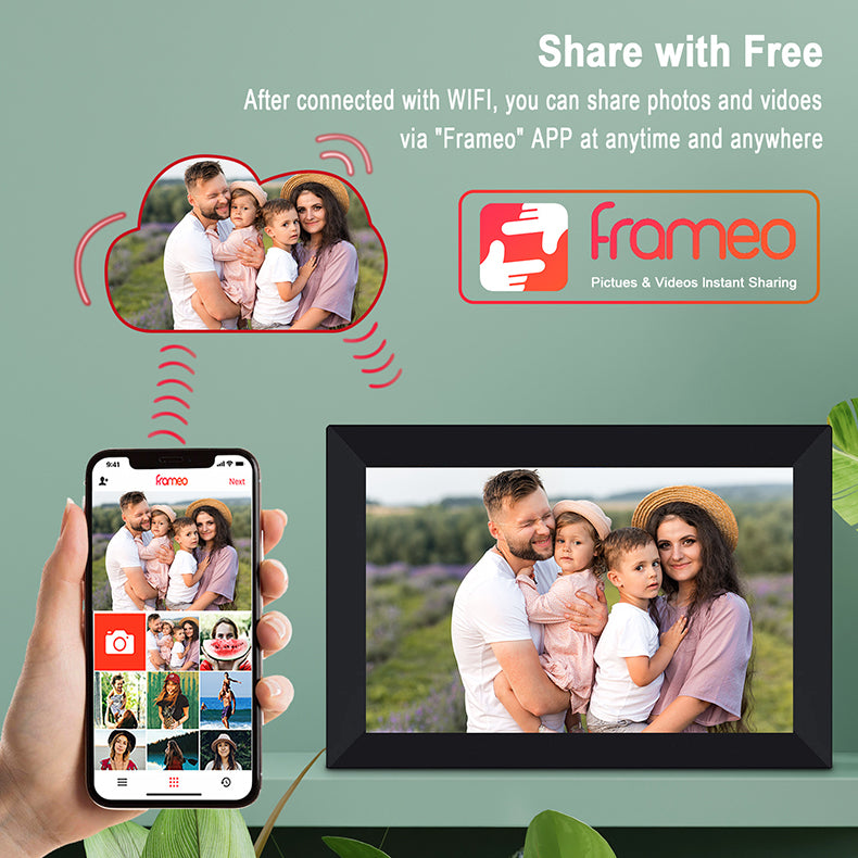 WiFi Digital Photo Frame, 16GB Cloud Album