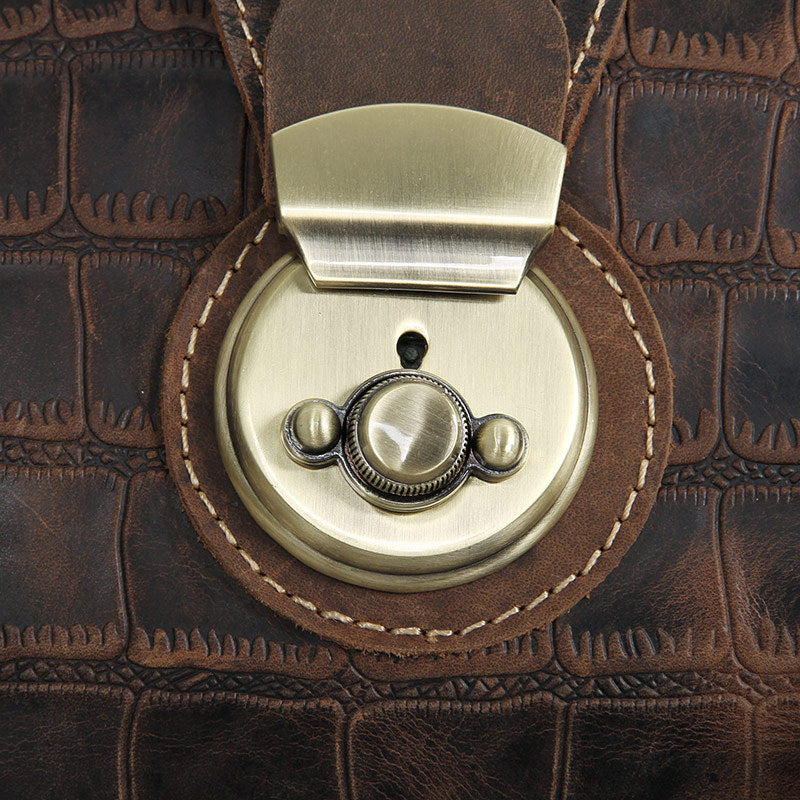 Designer Crazy Horse Leather Duffle Bag, Leather Travel Bag, Leather Weekender Bag