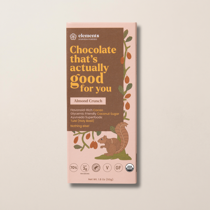Almond Crunch Chocolate Bar