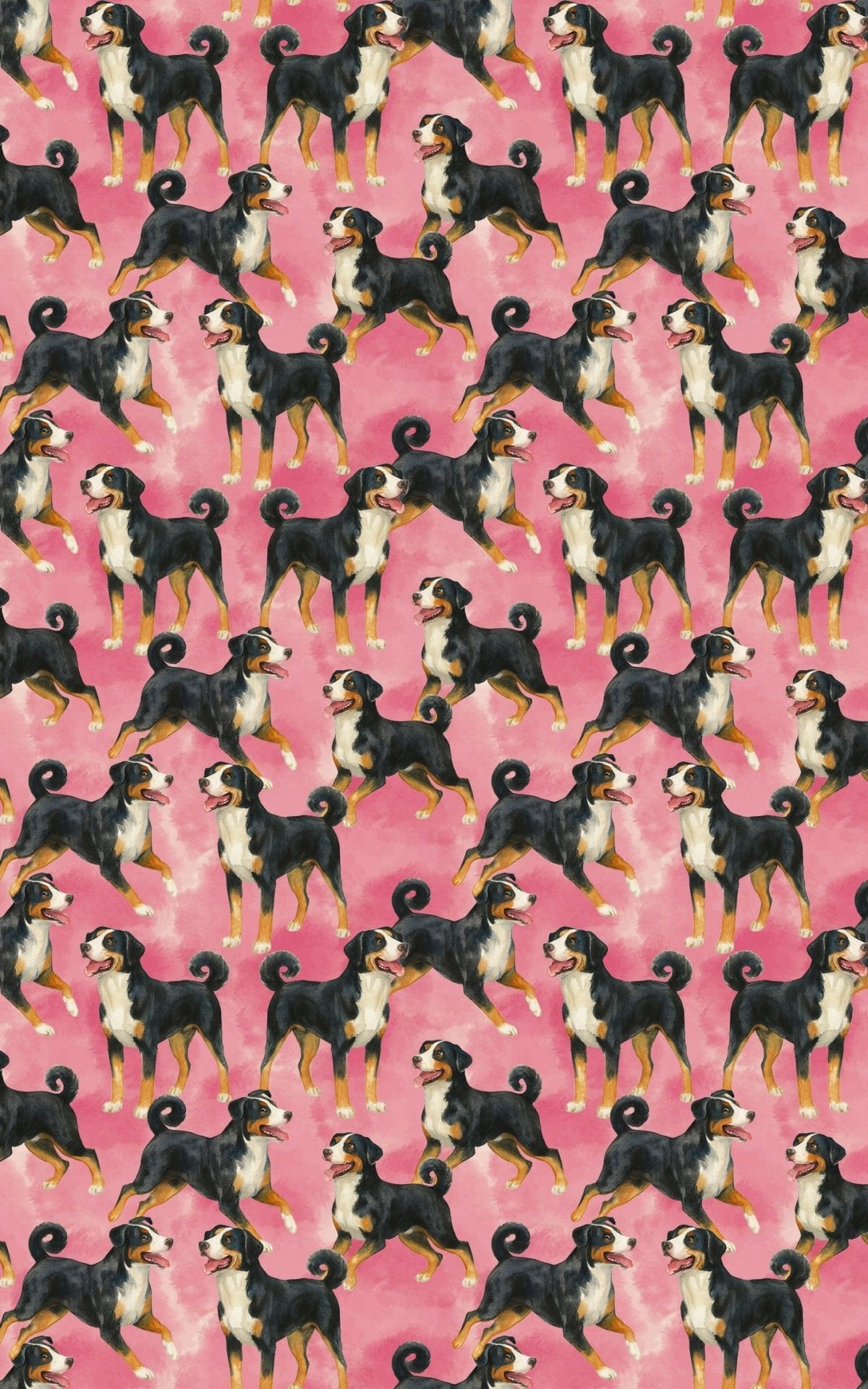 Sennenhund Smiles Wrapping Paper
