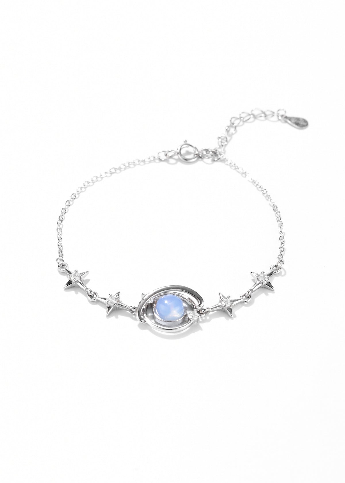 Starry Galaxy Silver Bracelet