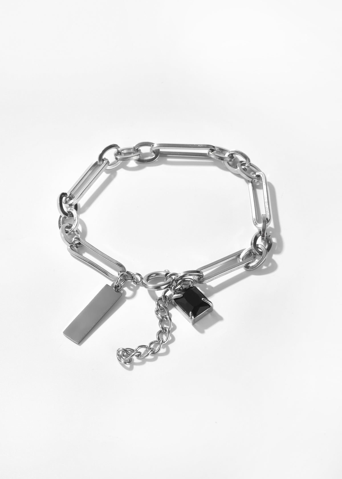 Gemstone Link Bracelet