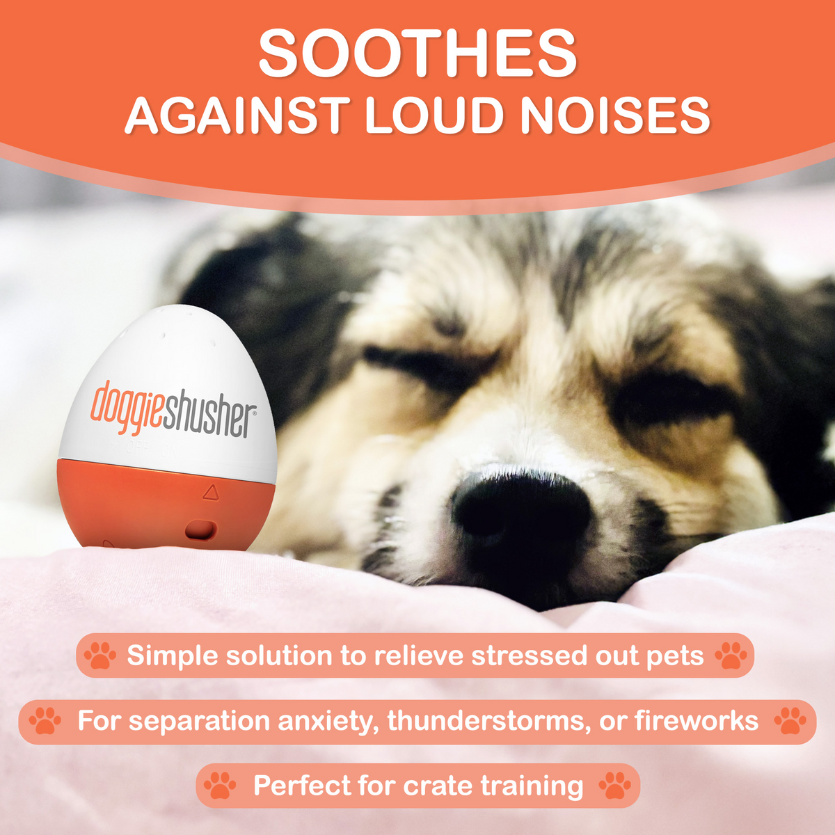 Doggie Shusher Calming Sound Machine for Dogs