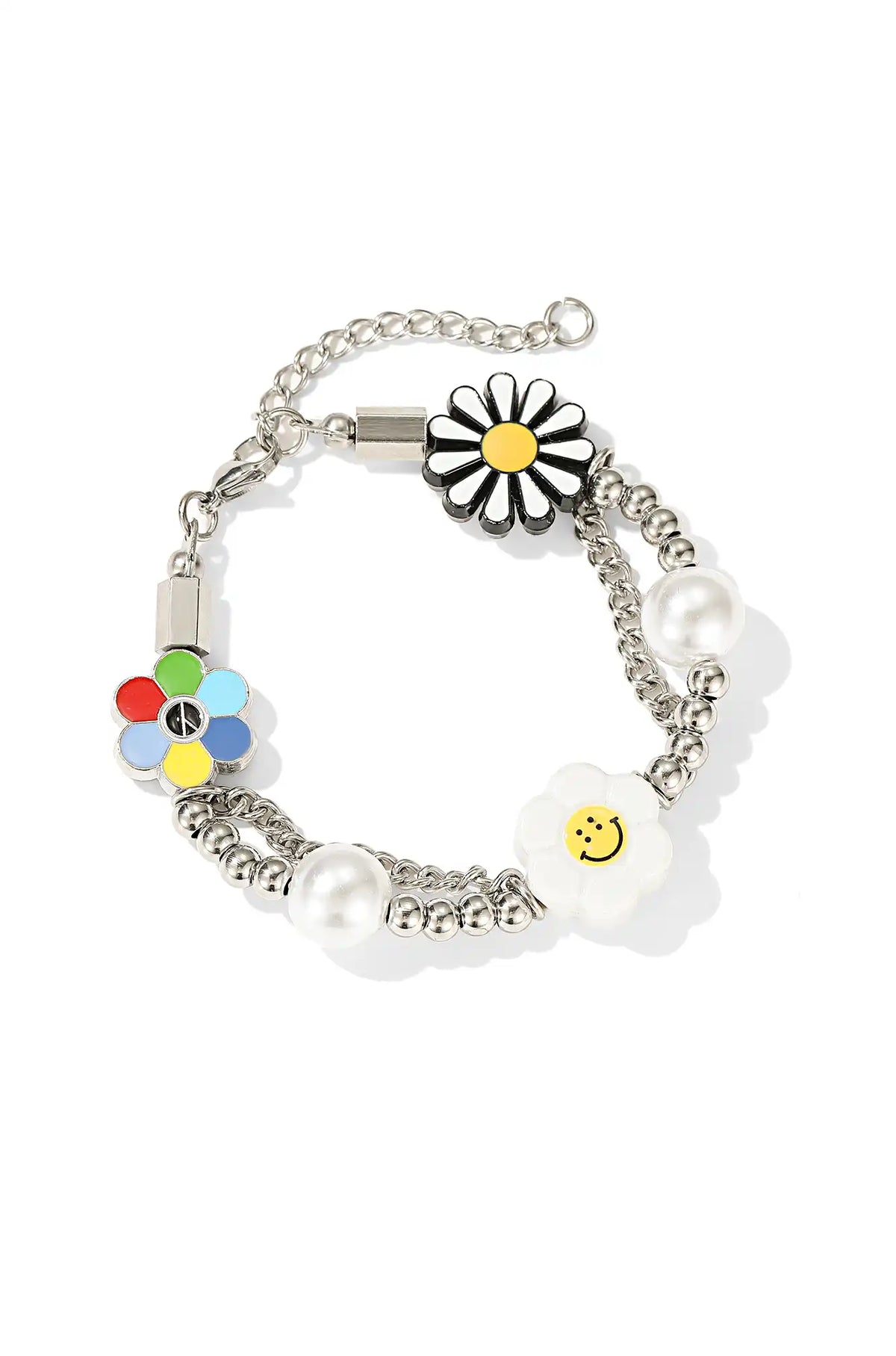 Sunny Side Up Colorful Beaded Bracelet