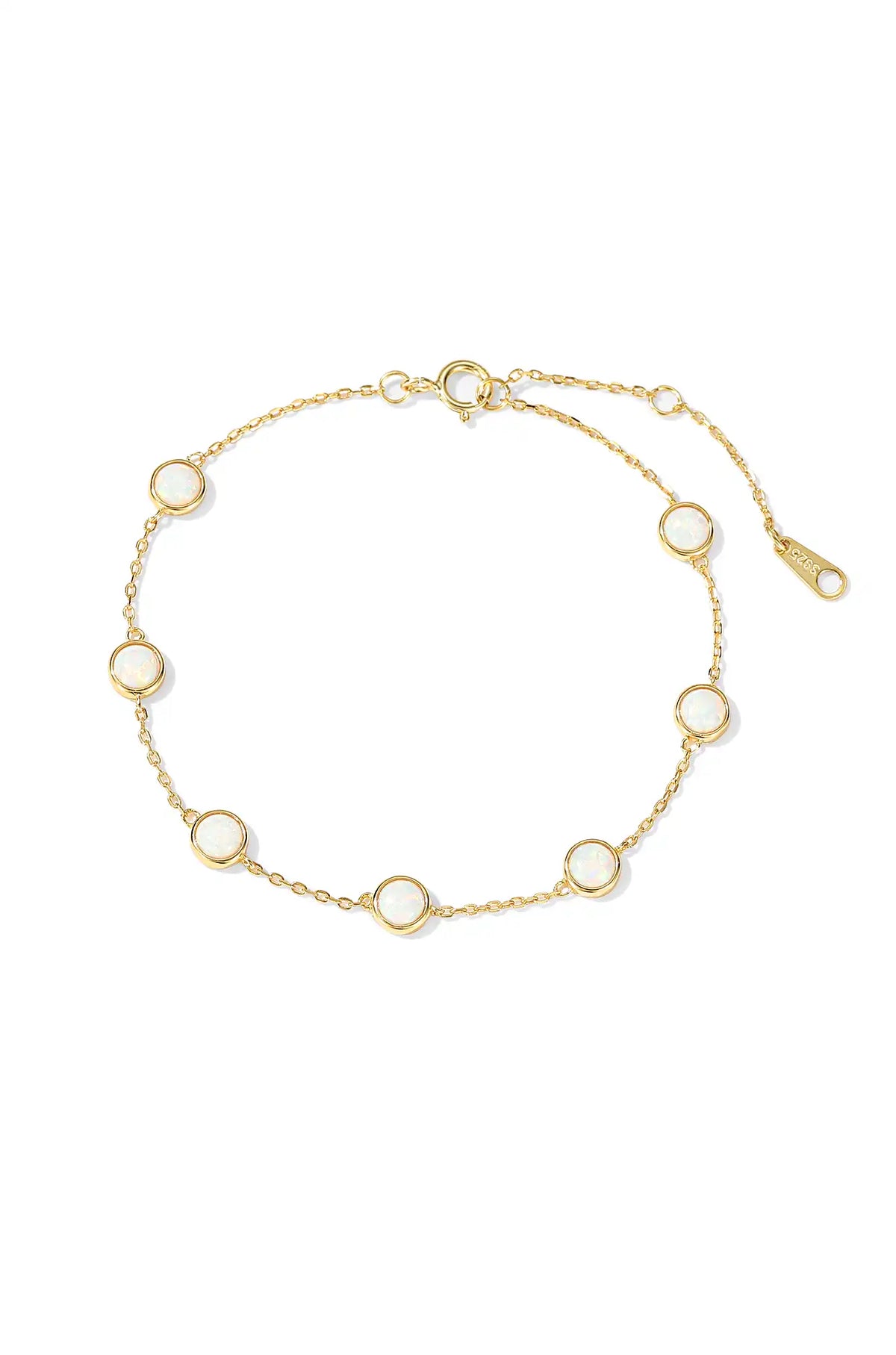 Gold Charm Bracelet