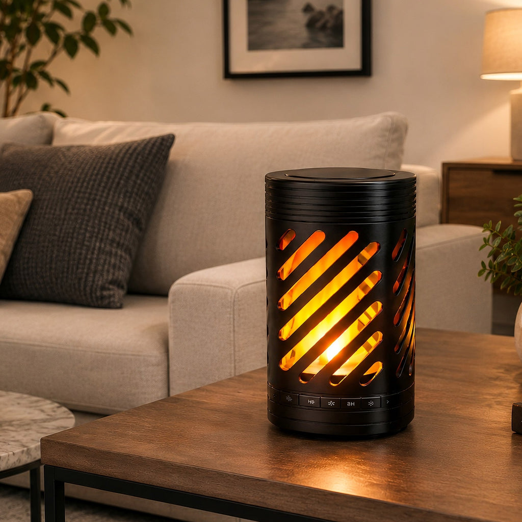 2-in-1 Ambient Flame Lantern Speaker-2