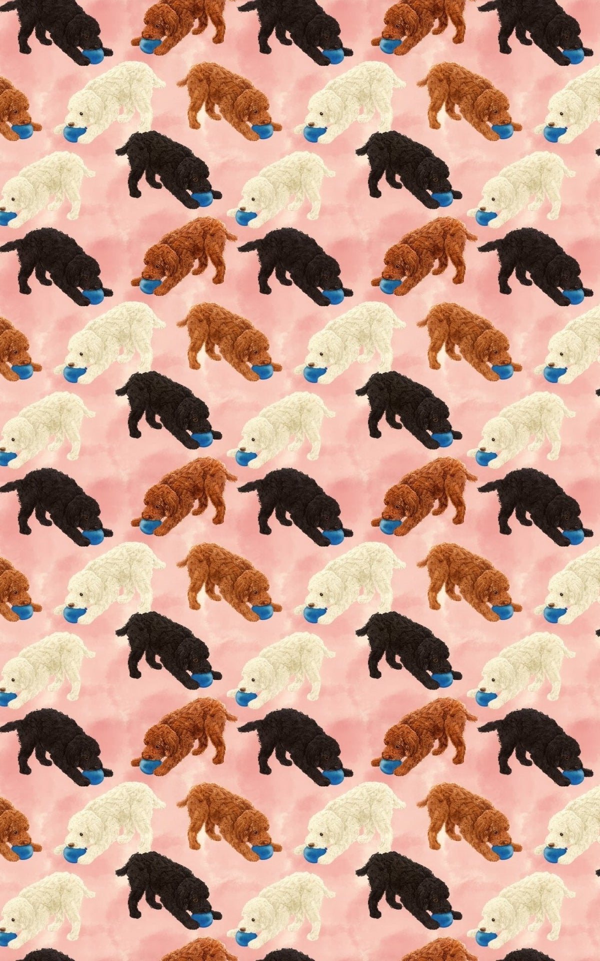 Curly Pup Games Wrapping Paper