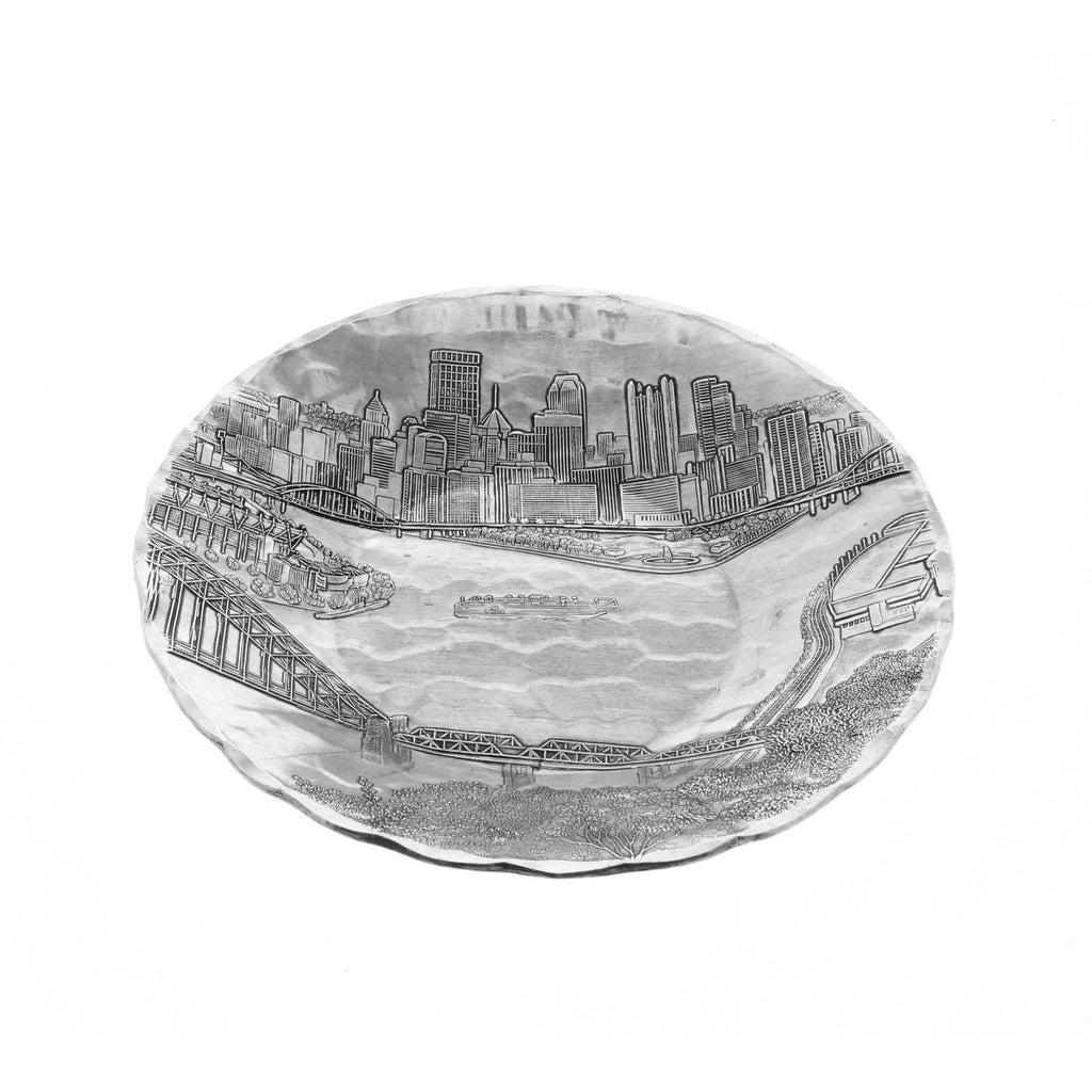 Pittsburgh Skyline Small Round Belmont Bowl
