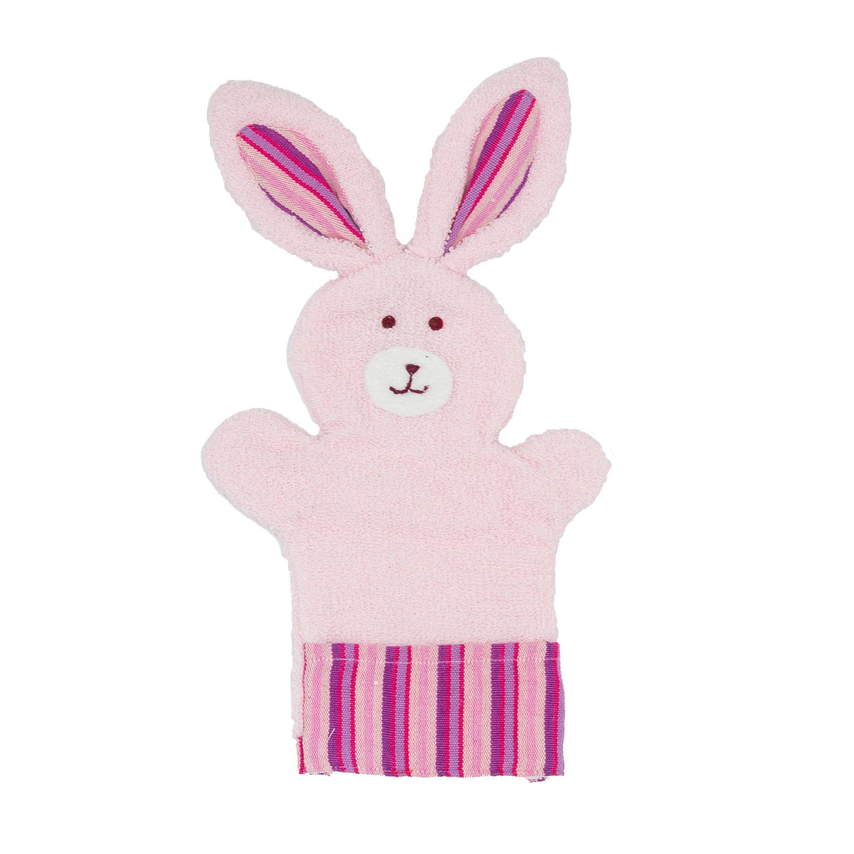 Bunny Bath Mitt & Washcloth – Clover the Rabbit