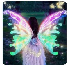 LED Butterfly Wings Light-Up Costume