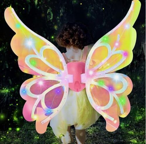 LED Butterfly Wings Light-Up Costume