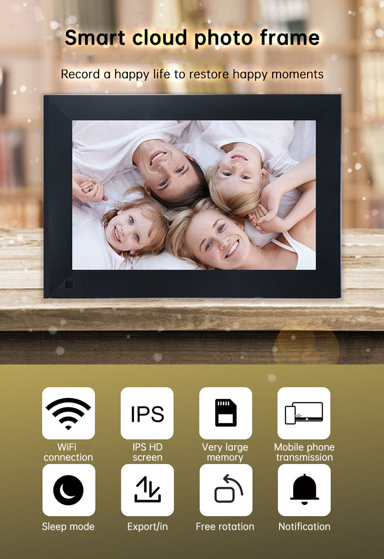 WiFi Digital Photo Frame, 16GB Cloud Album