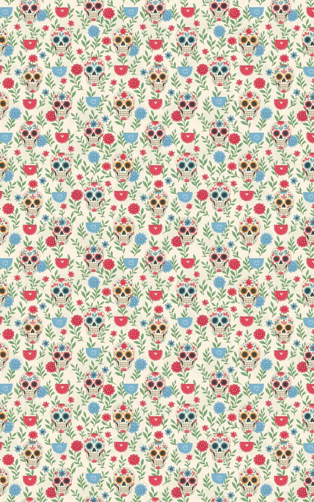 Fiesta de Calaveras Wrapping Paper