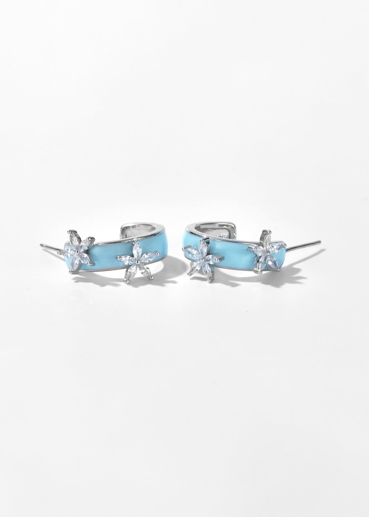 Star Earring Hoops