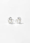 Pearl Heart Earrings