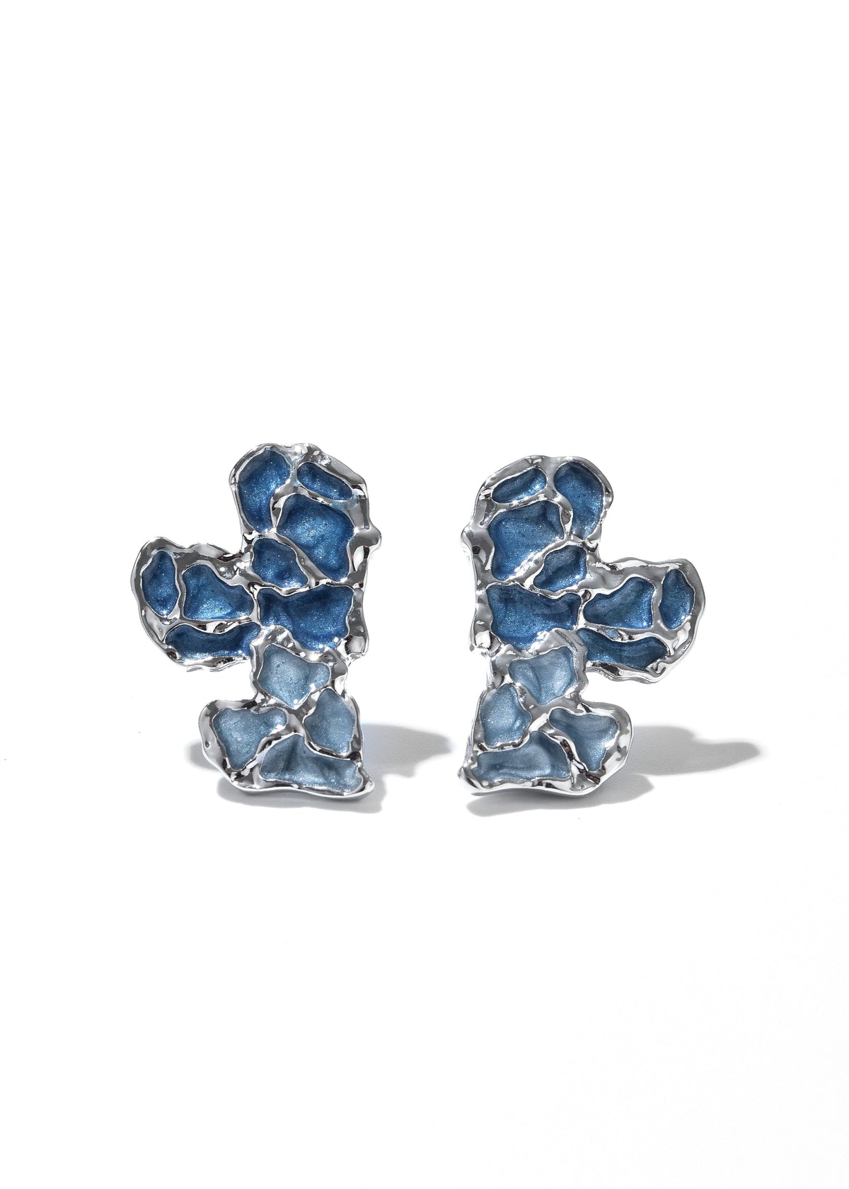 Twin Heart Shape Earrings