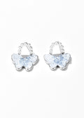 Butterfly Pearl Dangle Earrings